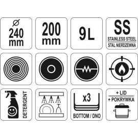  GARNEK WYSOKI Z POKRYWKĄ   9L | YG-00003 YATO