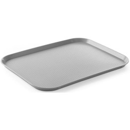 Taca z polipropylenu - FAST FOOD 350x450 szara