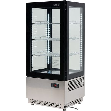 WITRYNA CHŁODNICZA 78L 43x39x98 CZARNA| YATO YG-05060 