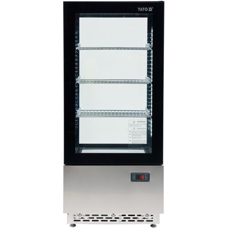 WITRYNA CHŁODNICZA 78L 43x39x98 CZARNA| YATO YG-05060 