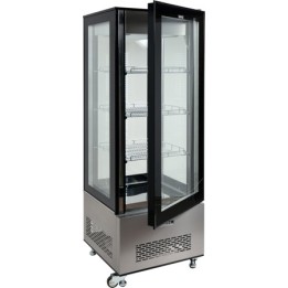 WITRYNA CHŁODNICZA 400L 65x65x190 CZARNA| YATO YG-05068