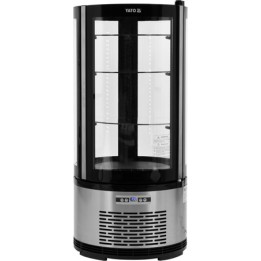 WITRYNA CHŁODNICZA 100L 48x48x103 CZARNA|YATO YG-05094
