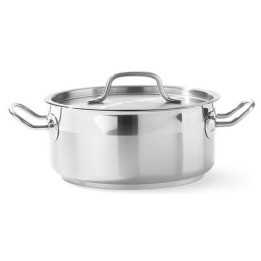 Garnek niski Profi Line z pokrywką 2,8 l; śr. 200 x 90 h