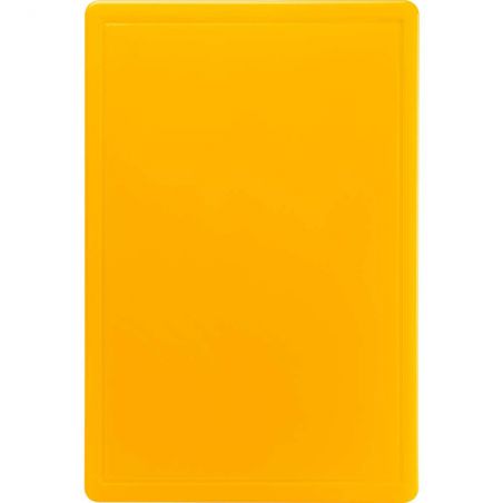 deska do krojenia, żółta, HACCP, 600x400x18 mm | 341633 STALGAST 