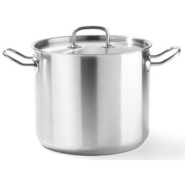Garnek wysoki Kitchen Line z pokrywką 9 l; śr. 240 x 200 h