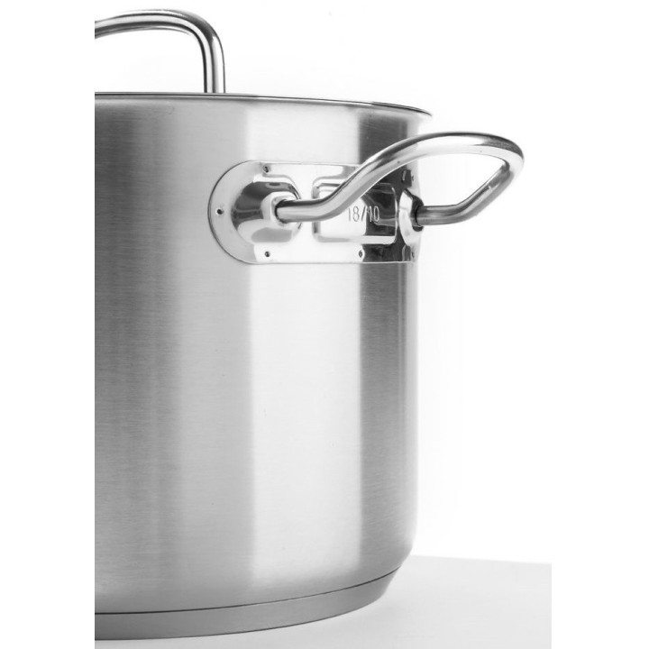 Garnek wysoki Kitchen Line z pokrywką 9 l; śr. 240 x 200 h