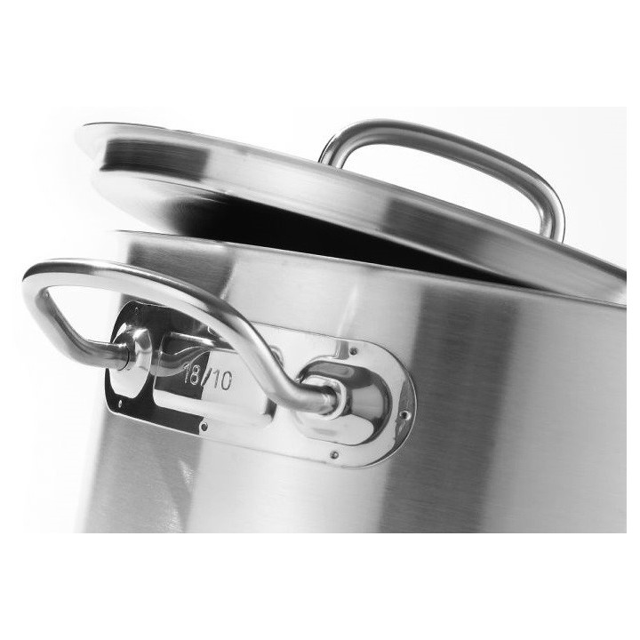 Garnek wysoki Kitchen Line z pokrywką 13,5 l; śr. 280 x 220 h