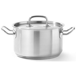 Garnek średni Kitchen Line z pokrywką 3,5 l; śr. 200 x 115 h
