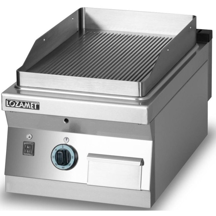 GRILL PŁYTOWY GAZOWY - PŁYTA RYFLOWANA| LOZAMET L900.GPG450R