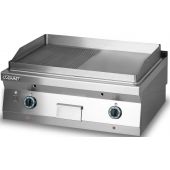 GRILL PŁYTOWY GAZOWY - PŁYTA ½ RYFLOWANA + ½ GŁADKA | LOZAMET L900.GPG900RG