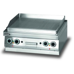 GRILL PŁYTOWY ELEKTRYCZNY - PŁYTA RYFLOWANA  LINIA 650 | LOZAMET LEG620