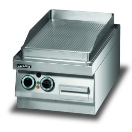 GRILL PŁYTOWY ELEKTRYCZNY - PŁYTA RYFLOWANA LINIA 650 | LOZAMET LEG220 |