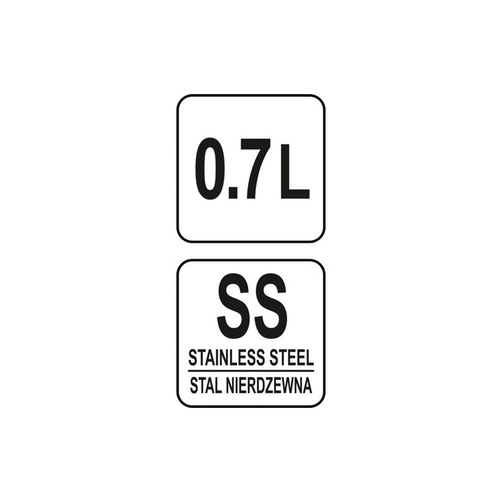 SHAKER DO KOKTAJLI 700ML SS| YATO YG-07123