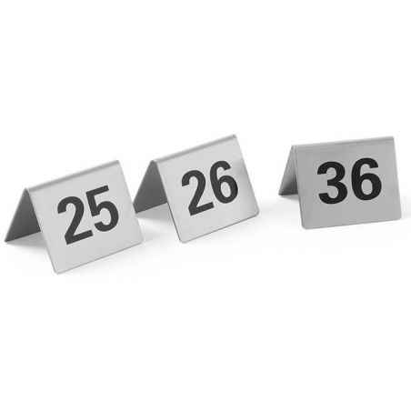 Zestaw tabliczek informacyjnych stojących-numer od 25 do 36-zestaw 12 szt. 