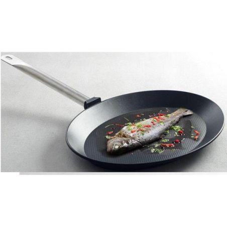 Patelnia owalna do ryb z odlewu aluminium powlekana tytanem Titanium Professional-40x27,5 cm |... 