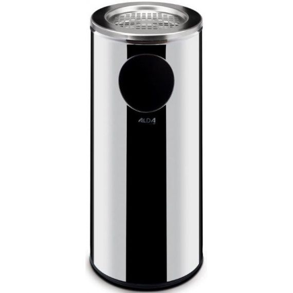 Kosz na śmieci stojący z popielnicą 33 l, wys. 66 cm  | 691397 HENDI 