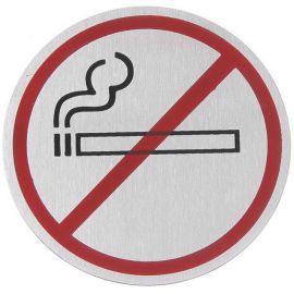 Tabliczka informacyjna, samoprzylepna-zakaz palenia