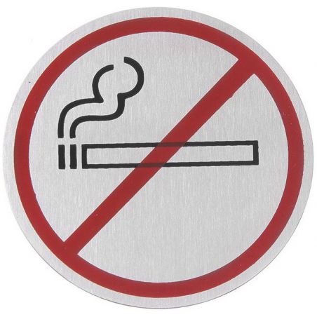 Tabliczka informacyjna, samoprzylepna-zakaz palenia 