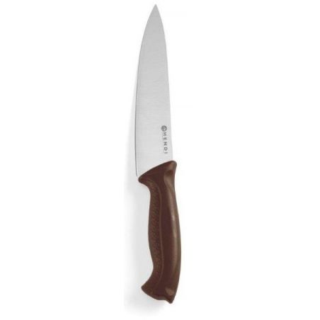 Nóż HACCP kucharski 18cm-brązowy | 842669 HENDI 