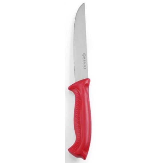 Nóż HACCP do mięsa 15cm-czerwony 