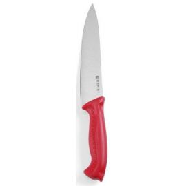 Nóż HACCP kucharski 18cm-czerwony
