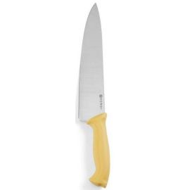 Nóż HACCP kucharski 24cm-żółty