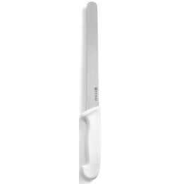 Nóż do chleba/ciast HACCP - 250 mm, biały