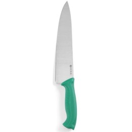 Nóż kucharski HACCP - 240 mm, zielony