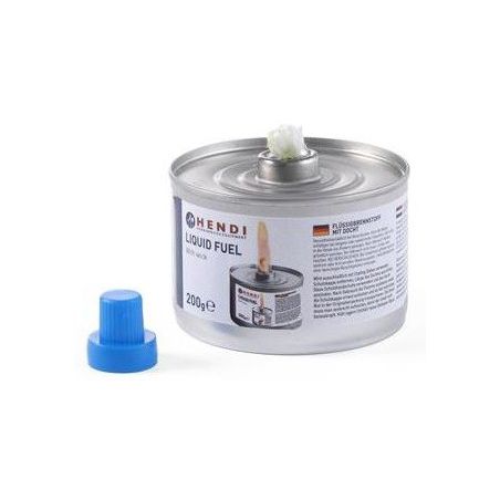 Paliwo do podgrzewaczy z knotem-puszka 145g-zestaw 24 szt. w kartonie | 193693 hendi 