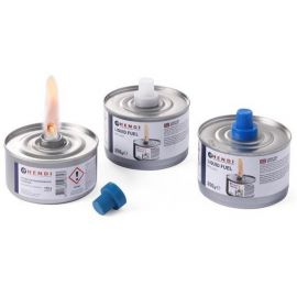  Paliwo do podgrzewaczy z knotem-puszka 145g-zestaw 24 szt. w kartonie | 193693 hendi