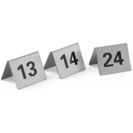 Zestaw tabliczek informacyjnych stojących-numer od 13 do 24-zestaw 12 szt.