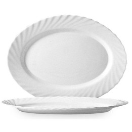 Półmisek owalny TRIANON 350x240x(H)26 [kpl 4 szt.]