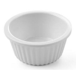 Miseczka ramekin, kremowa, 70x70x(H)37 mm-zestaw 4 szt. | 565650 fine dine