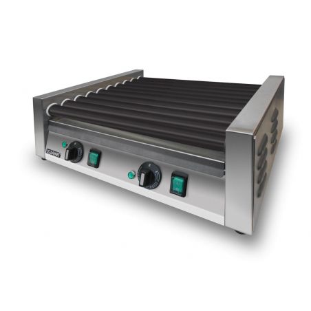 Grill 10-rolkowy elektryczny 2- strefy grzewcze 4 + 6 | GR2A10T LOZAMET 