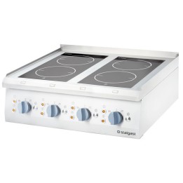 kuchnia ceramiczna, 4-polowa, nastawna, 10 kW | 9706500 STALGAST