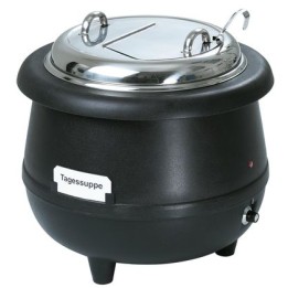 KOCIOŁEK DO zupy Gourmet, 10L, czarny | 100047 BARTSCHER