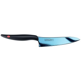 Nóż szefa kuchni Titanium dł. 13 cm, niebiesk