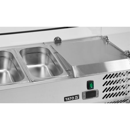 WITRYNA CHŁODNICZA NADSTAWNA 7x1/3 GN | YG-05331 YATO 