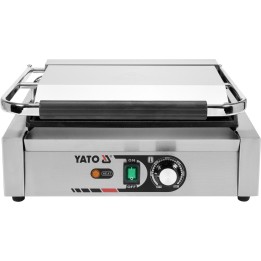 ELEKTRYCZNY GRILL KONTAKTOWY PANINI W PEŁNI PŁASKI 44CM 2,2kW | YG-04558 YATO