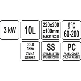  FRYTOWNICA POJEDYNCZA 6L 3,3kW | YG-04610 YATO