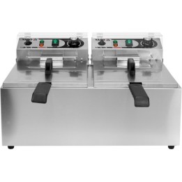 FRYTOWNICA PODWÓJNA 2x8L 2x3,5kW| YG-04623 YATO