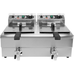ELEKTRYCZNA FRYTOWNICA Z ZAWOREM 2X12L | YG-04634 YATO