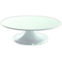 Patera z melaminy śr. 32 cm biała