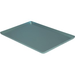 Taca aluminiowa srebrna 60x40 cm