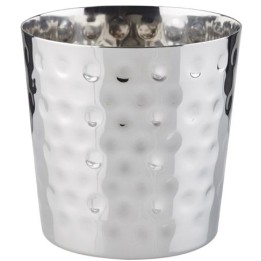 Kubełek stalowy, młotkowany - 0,3 l