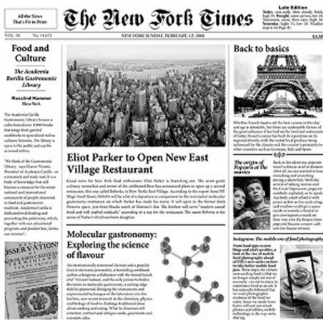 Papier - New York Times (500 szt) 