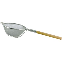 Sito z siatką śr.35 cm i uchwytem drewnianym | T-2635-35 TOM-GAST