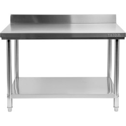 STÓŁ 1200x600xH850 RANT 100MM SKŁADANY PRZYŚCIENNY Z PÓŁKĄ  |YG-09022 YATO