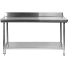 STÓŁ 1400x600xH850 RANT 100MM SKŁADANY PRZYŚCIENNY Z PÓŁKĄ |YG-09023 YATO