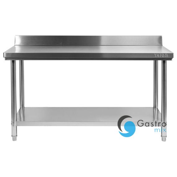 STÓŁ 1600x600xH850 RANT 100MM SKŁADANY PRZYŚCIENNY Z PÓŁKĄ |YG-09025 YATO 